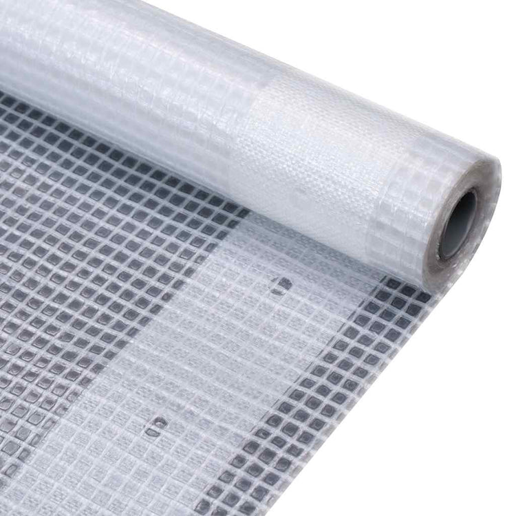 Vidaxl Leno Tarpaulin 260 g m² 4x15 m Weiß