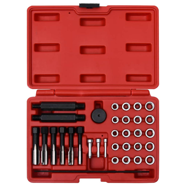 VIDAXL 33-TEIL GLOWA-Stecker geworfener Reparatursatz M8 M10 M12