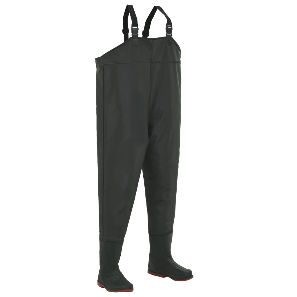 Vidaxl Waadbroek mit Stiefel Größe 39 Grün