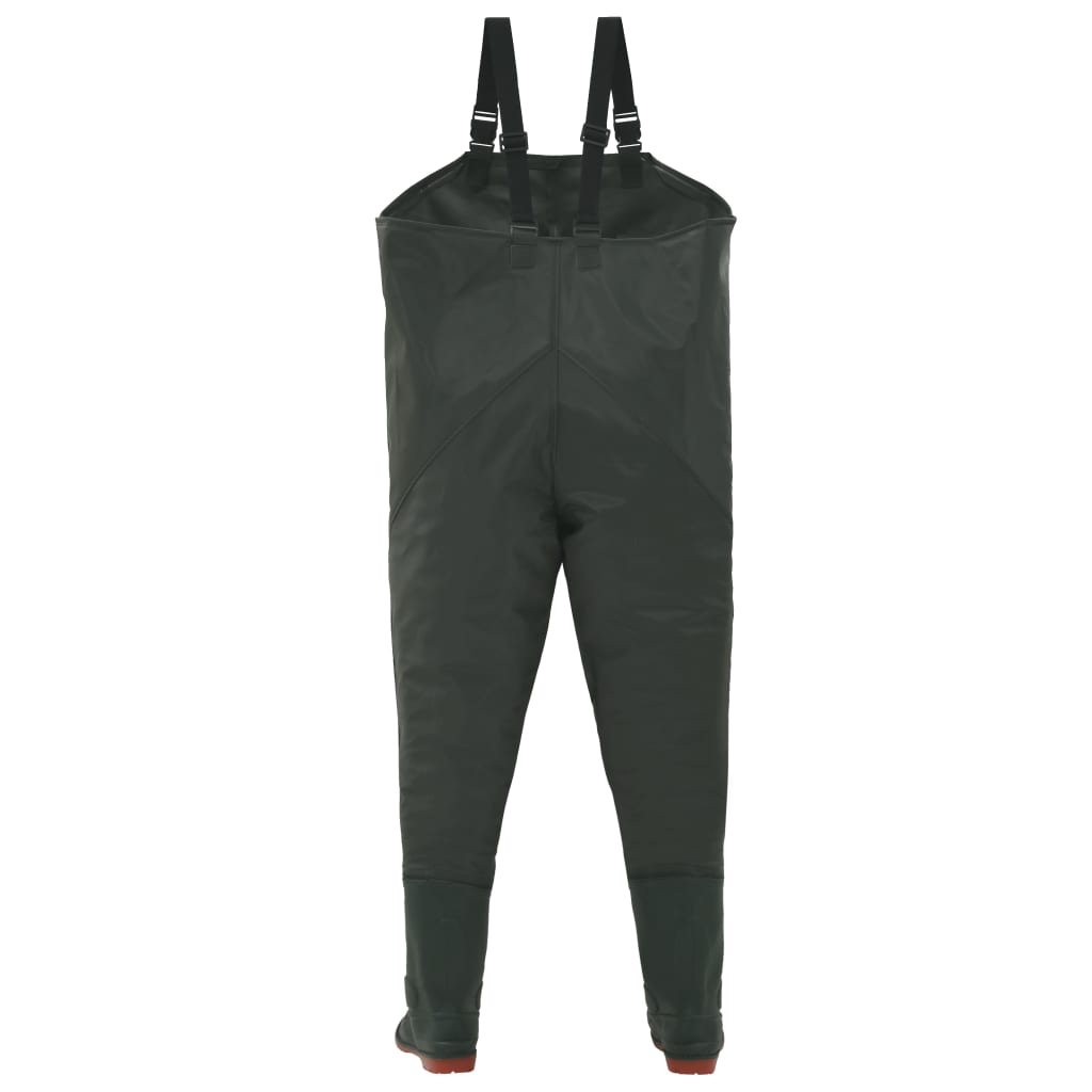 Vidaxl Waadbroek mit Stiefel Größe 39 Grün