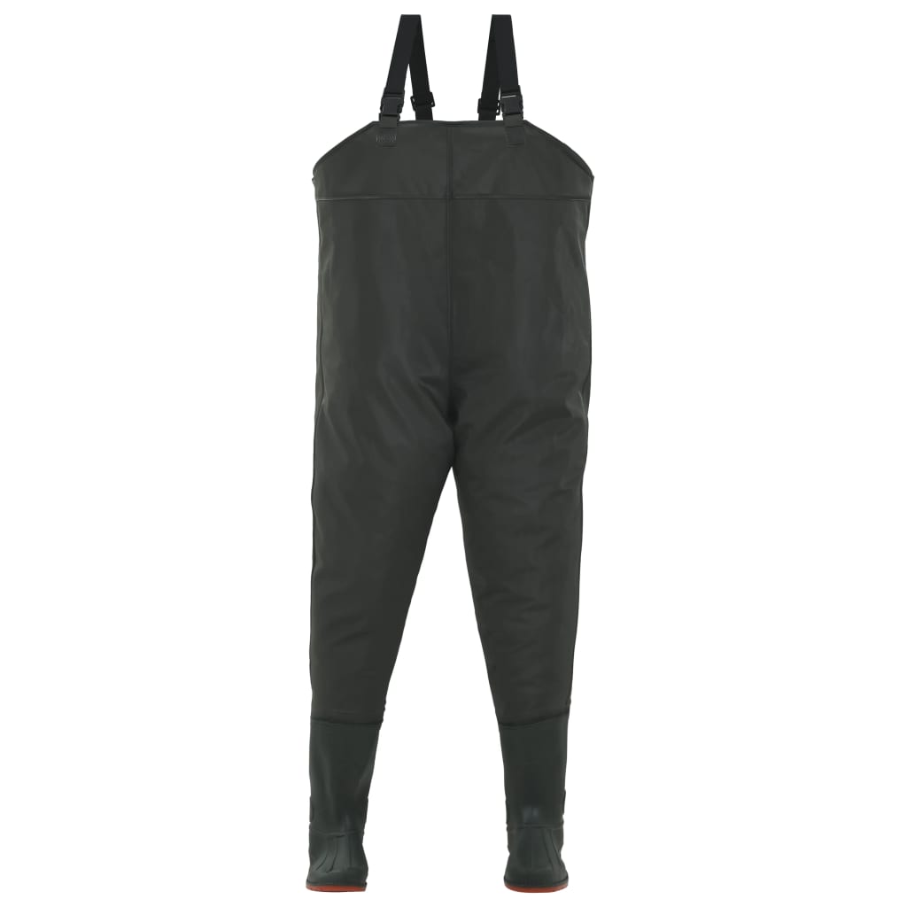 Vidaxl Waadbroek mit Stiefel Größe 41 Grün