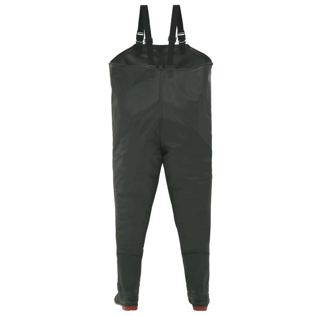 Vidaxl Waadbroek mit Stiefel Größe 41 Grün