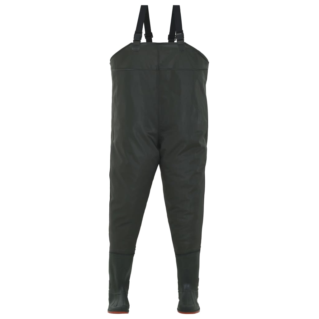Vidaxl Waadbroek mit Stiefel Größe 46 Grün