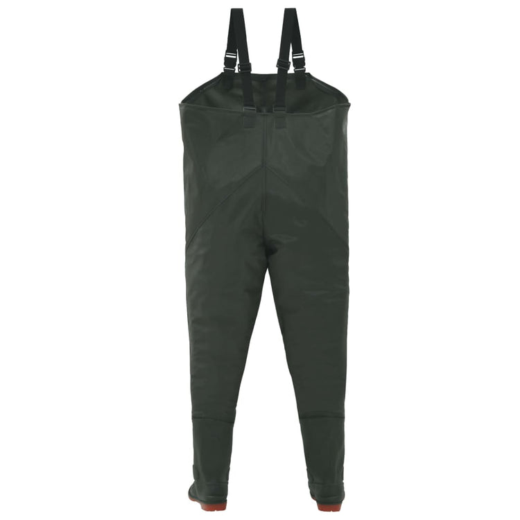 Vidaxl Waadbroek mit Stiefel Größe 46 Grün