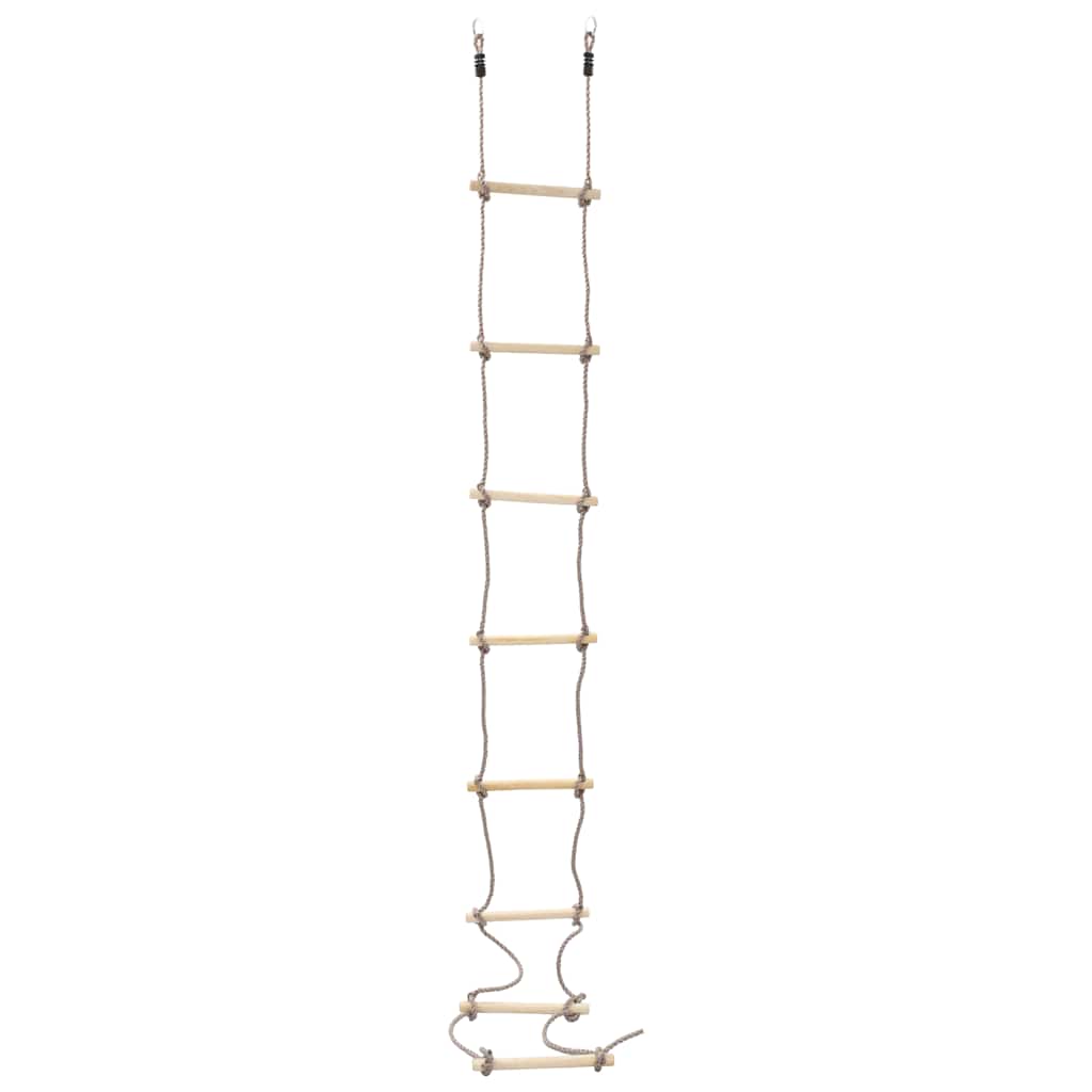 Vidaxl -Seilleiter 290 cm Holz