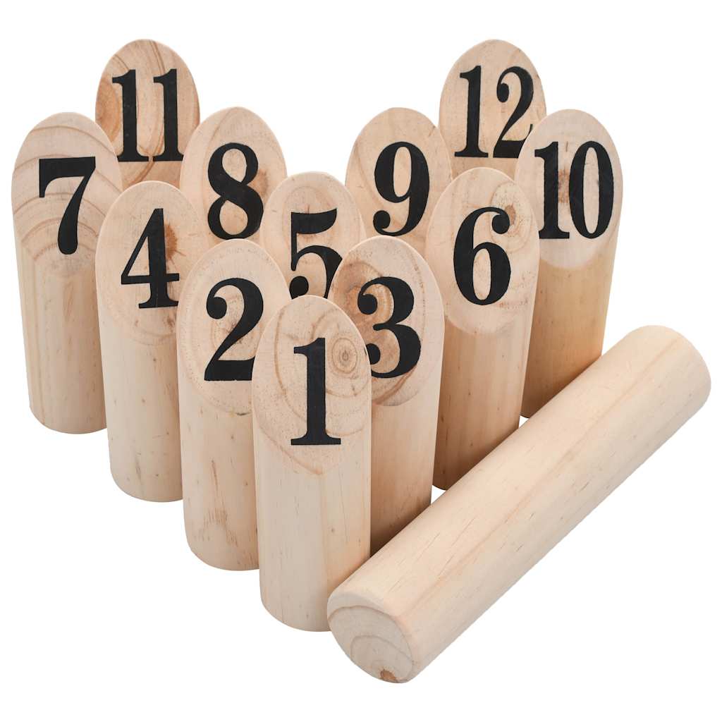 Vidaxl Number Game Set Holz