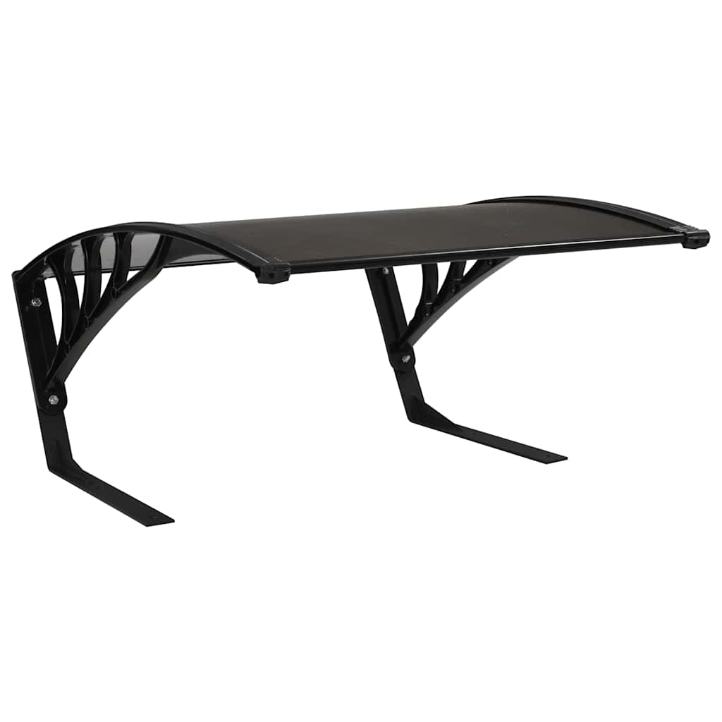 Vidaxxl Garagendach für Rasenroboter 77x103x46 cm schwarz