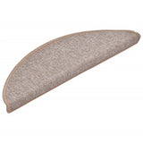 VIDAXL 15 ST -Pedalmatten 56x17x3 cm hellbraun - afbeelding 3