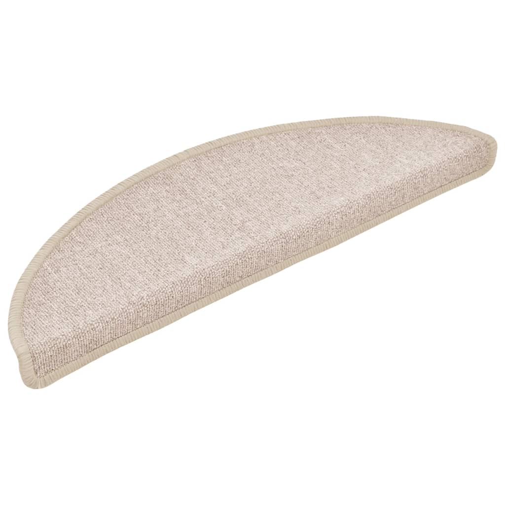 VIDAXL 15 ST -Pedalmatten 56x17x3 cm Taupe