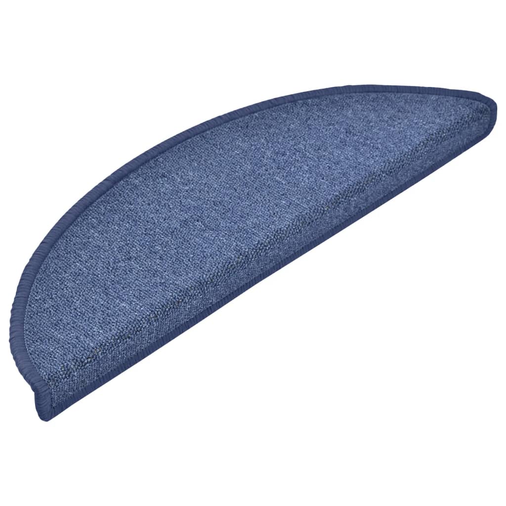 VIDAXL 15 ST -Pedalmatten 56x17x3 cm blau