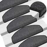 Vidaxl 15 Stusen 65x24x4 cm Anthrazit - afbeelding 1