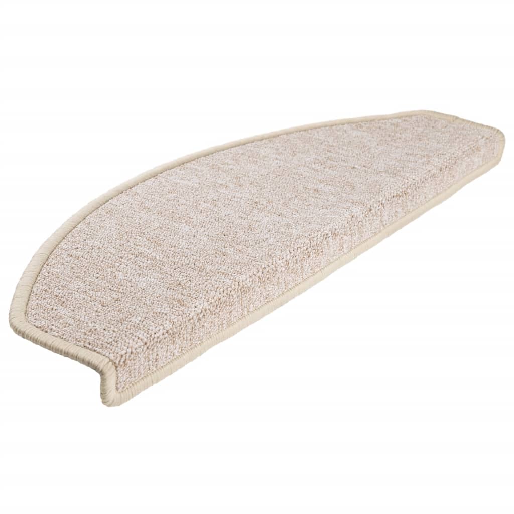 VIDAXL 15 ST Pedalmatten 65x24x4 cm Taupe