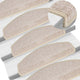 VIDAXL 15 ST Pedalmatten 65x24x4 cm Taupe