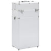Vidaxl Make-up Trolley Aluminium Silberfarbe