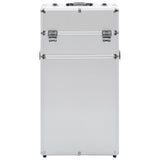 Vidaxl Make-up Trolley Aluminium Silberfarbe - afbeelding 2