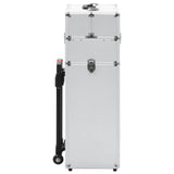 Vidaxl Make-up Trolley Aluminium Silberfarbe - afbeelding 3