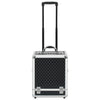 Vidaxl Make-up-Trolley 35x29x45 cm Aluminiumschwarz