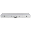 Vidaxl WapenkoFer 134x35x12 cm Aluminium silberfarben
