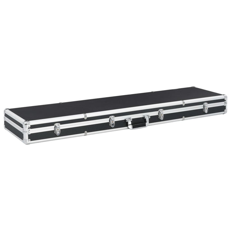 Vidaxl WapenkoFer 134x35x12 cm Aluminiumschwarz