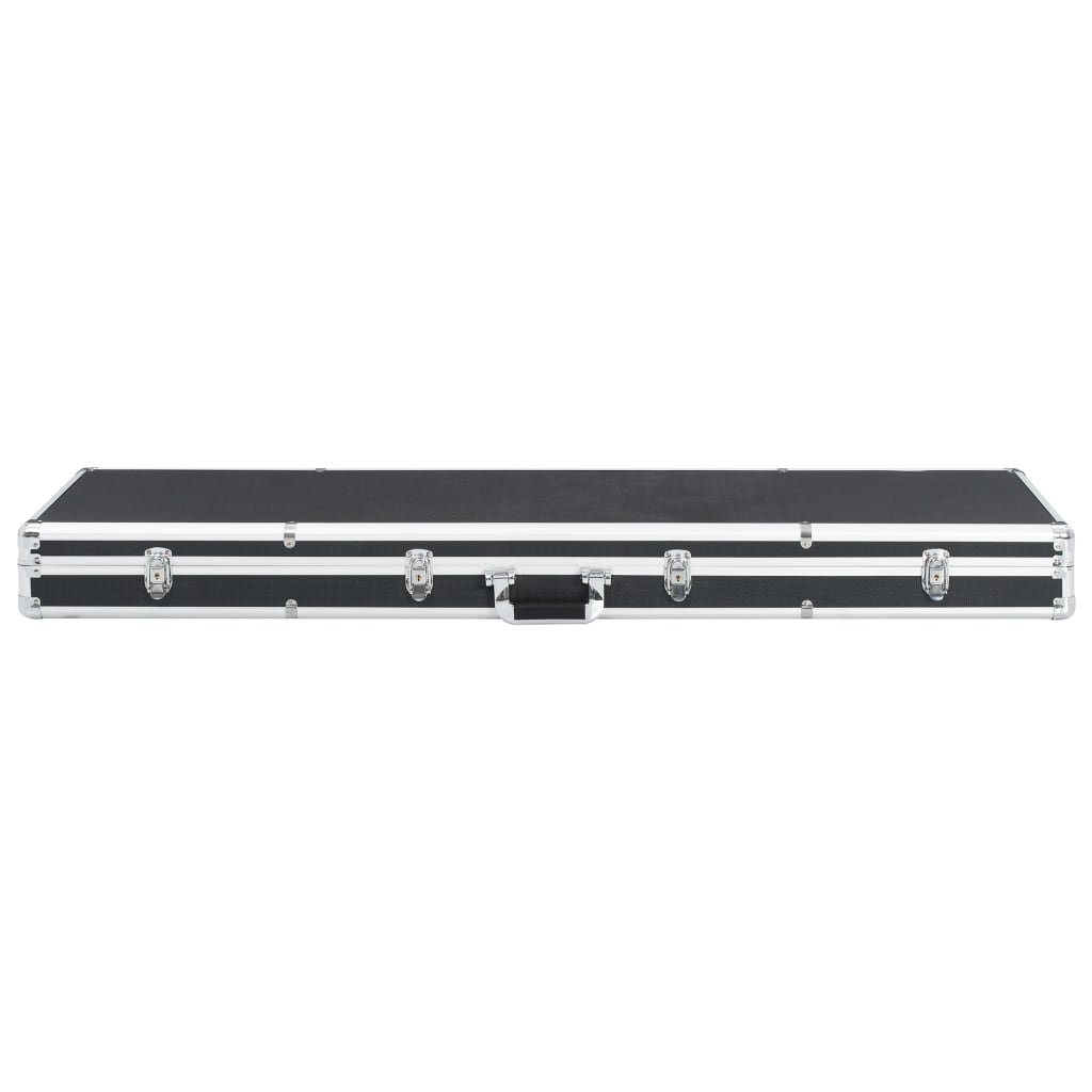 Vidaxl WapenkoFer 134x35x12 cm Aluminiumschwarz