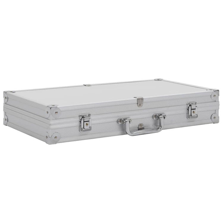 Vidaxl WapenkoFer Aluminium Silber gefärbt