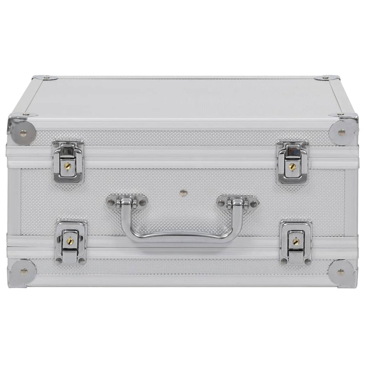 Vidaxl WapenkoFer Aluminium Silber gefärbt