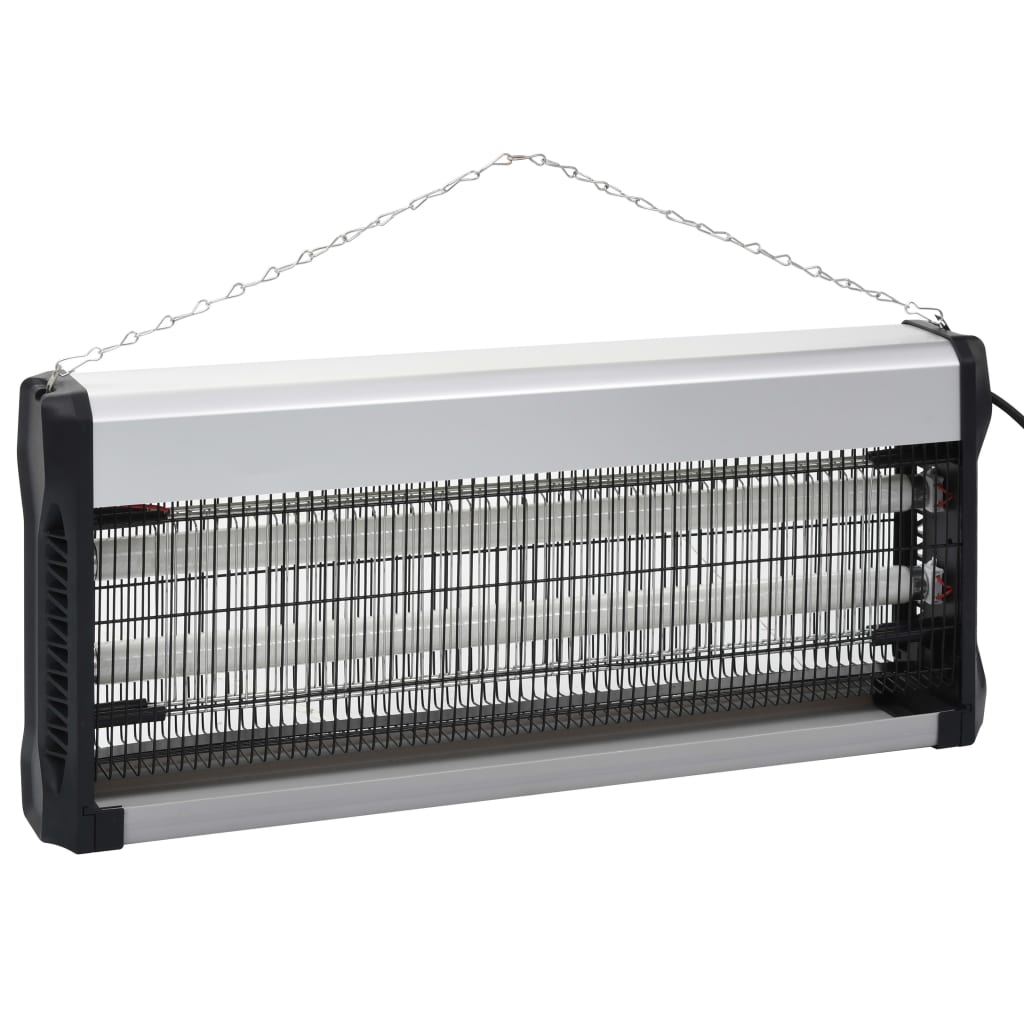 Vidaxl Vliegendoder 40 W Aluminium Schwarz