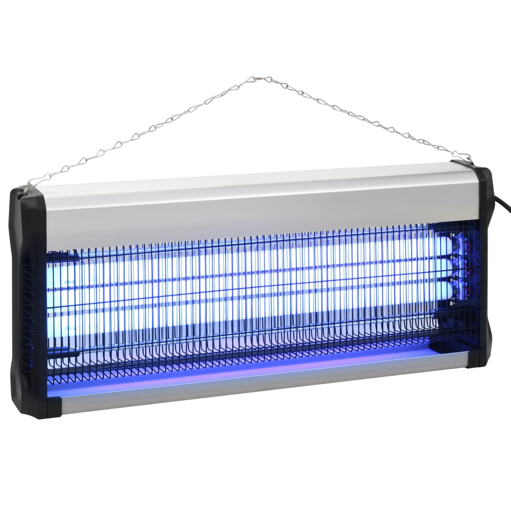 Vidaxl Insectdoor Killer 60 W Aluminium Schwarz