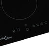 VIDAXL -Induktionskochfeld mit 2 Kochzonen Touch Control 3500 W Glas