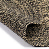 Vidaxl Teppich handgefertigt 150 cm Jute Schwarz und Natur
