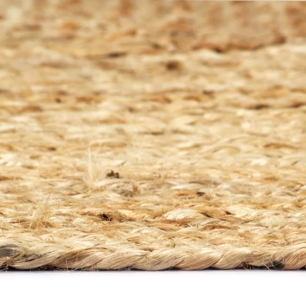 Vidaxl Teppich handgefertigt 120x180 cm Jute Natural