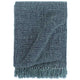 VIDAXL-Plaid 125x150 cm Baumwollindigoblau