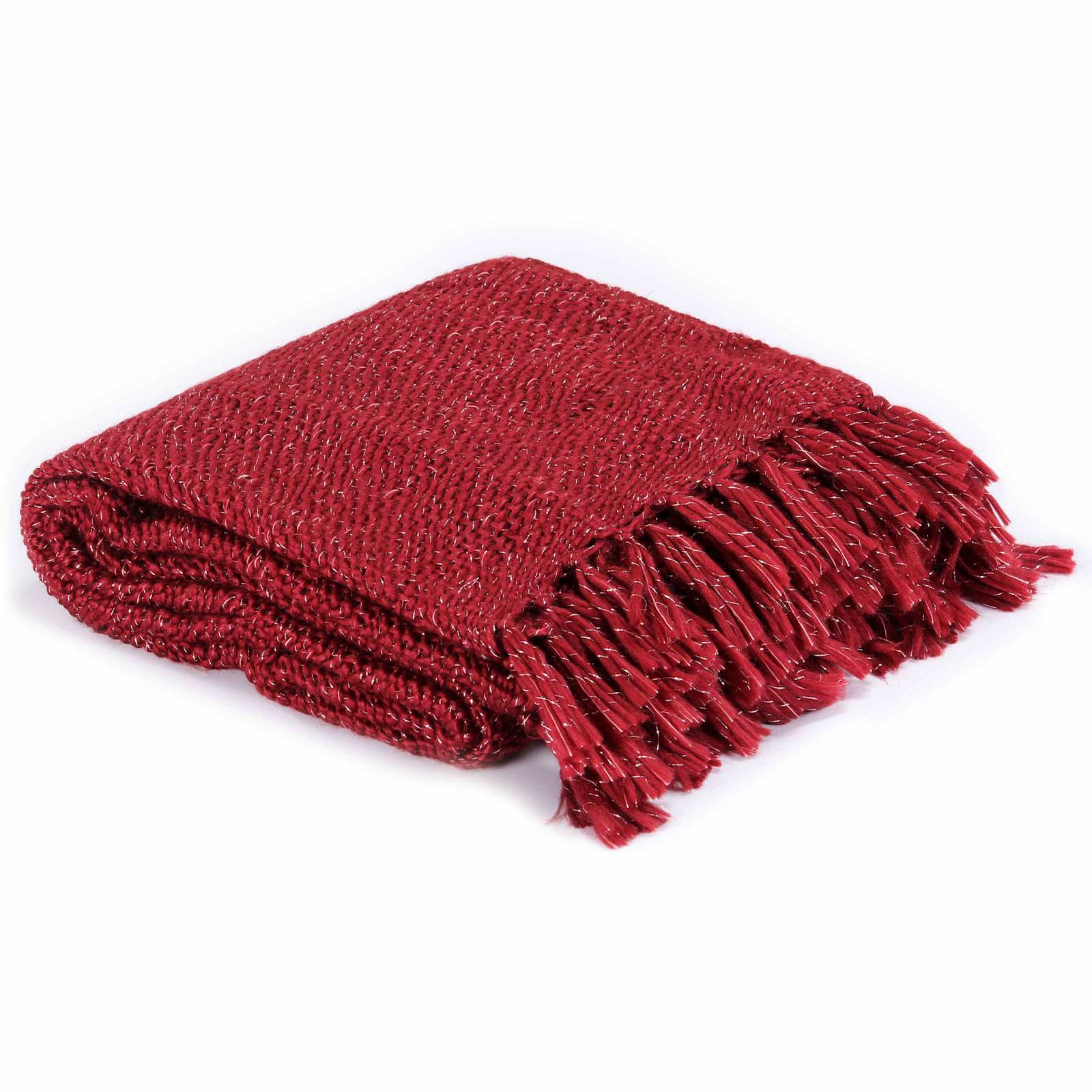 Vidaxx Decke bordeauxrot 220 x 250 cm Polyester
