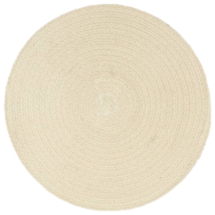 VIDAXL -Taschen 4 STs rund 38 cm Baumwolle
