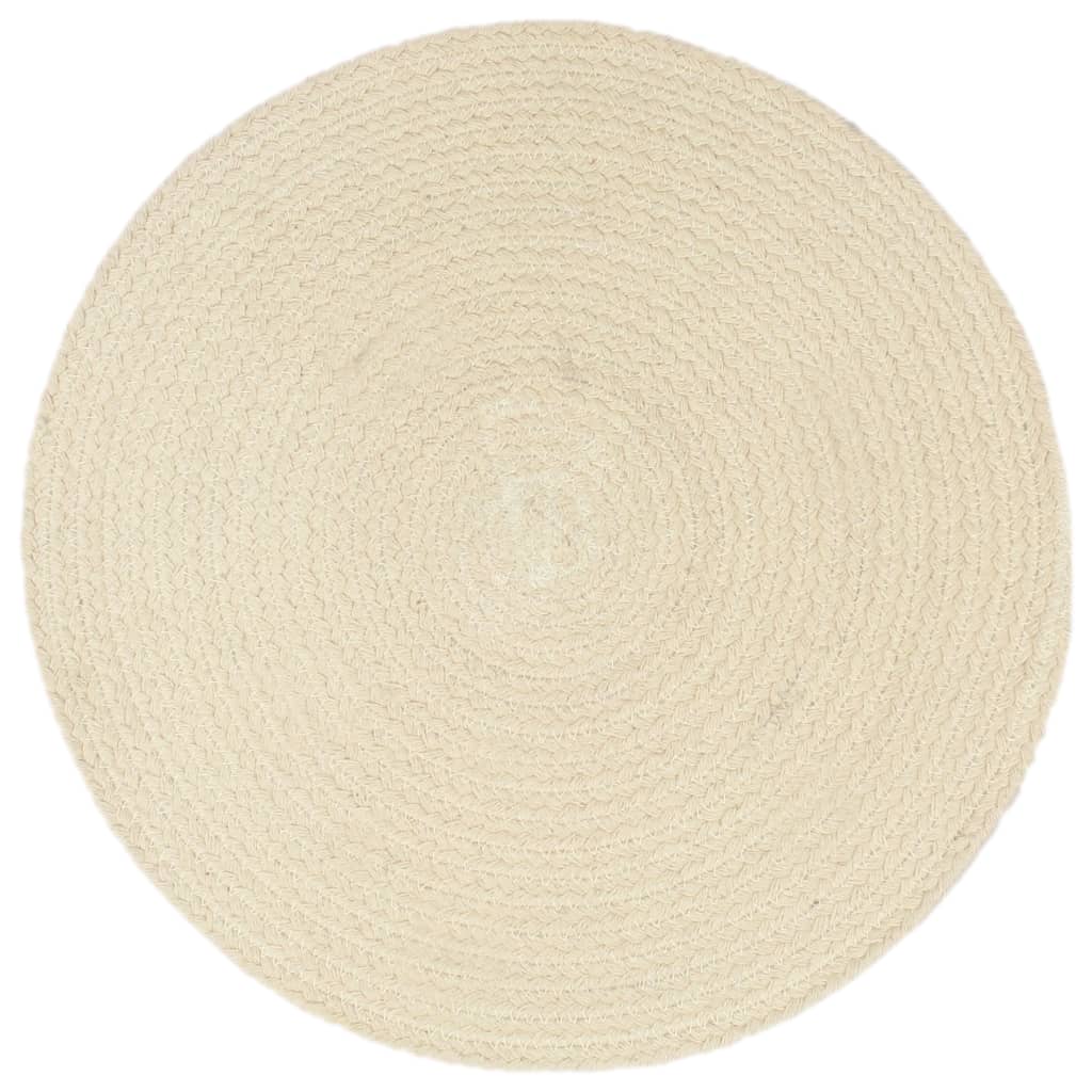 VIDAXL -Taschen 6 STs rund 38 cm Baumwolle