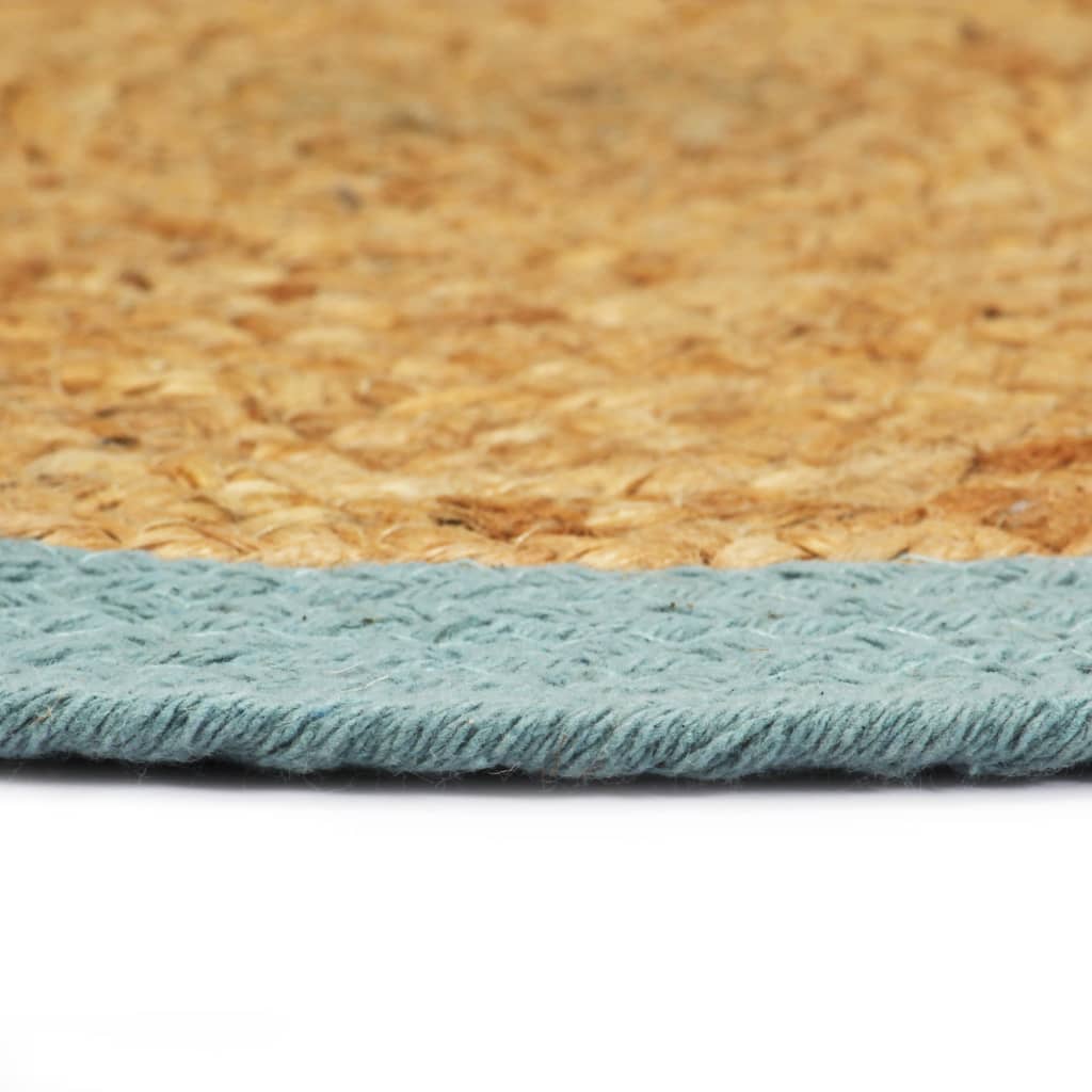 VIDAXL -Taschen 4 ST 38 cm Jute und Baumwolle und grün