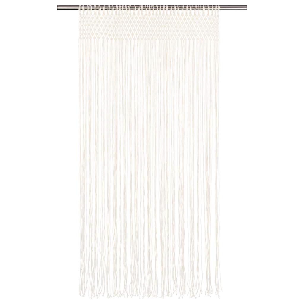 Vidaxl Vorhang Macramé 140x240 cm Baumwolle