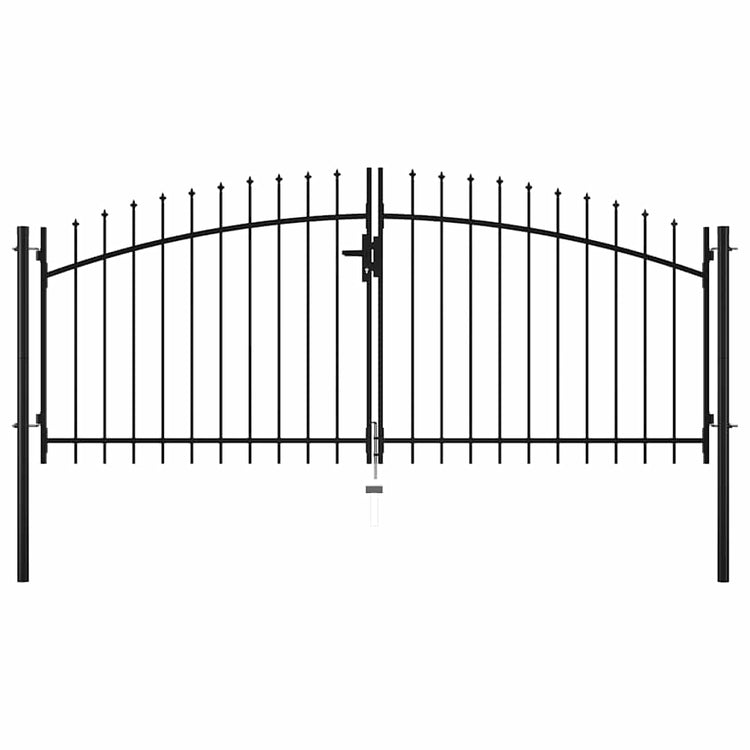 Vidaxl HEK Port Doppeltür mit Spears Top 300x150 cm