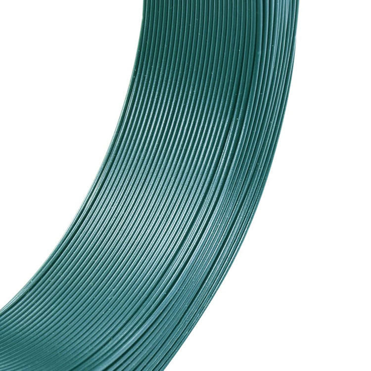 Vidaxl Hekbind -Gewinde 250 m 0,9 1,4 mm Stahl schwarzgrün