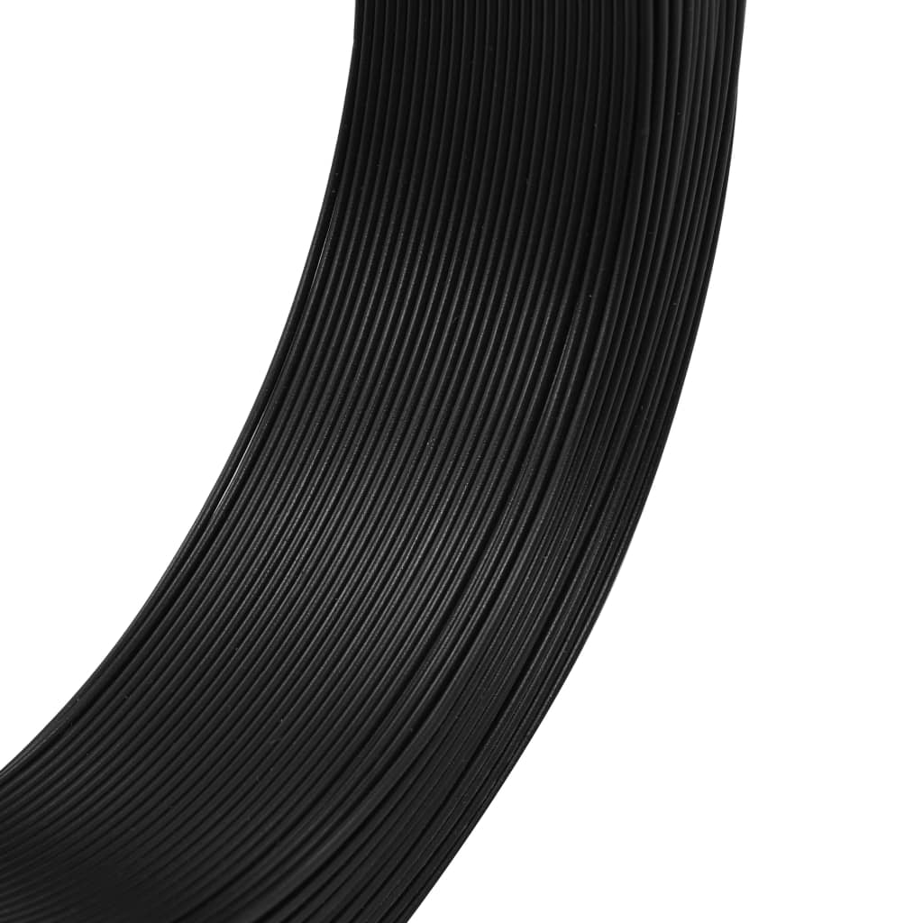 Vidaxl Hekbind -Gewinde 250 m 1,6 2,5 mm Stahlanthrazit