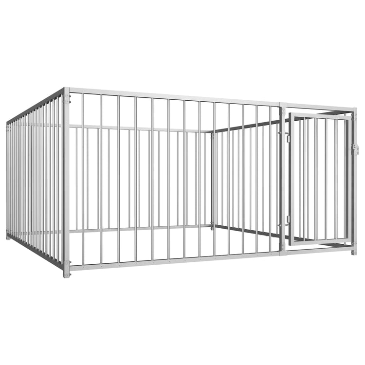 Vidaxl -Hundezwinger für Außen 200x200x100 cm