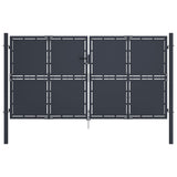 Vidaxl -Anschluss 300x150 cm Stahlanthrazit - afbeelding 1