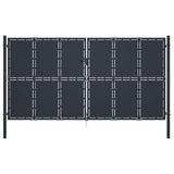 Vidaxl -Port 400x175 cm Stahl -Anthrazit - afbeelding 1