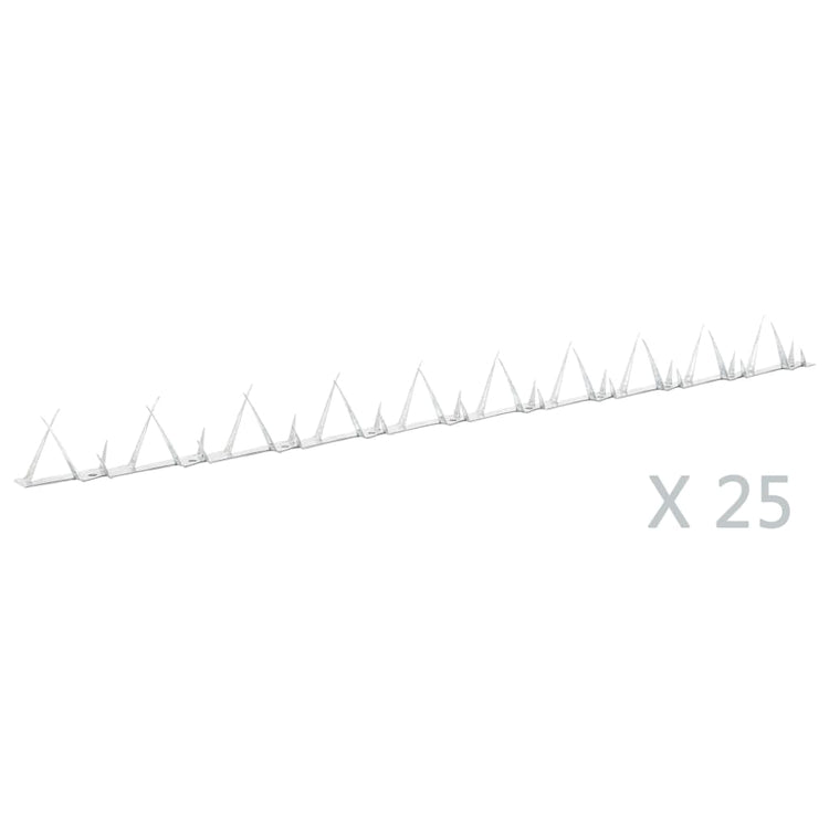 Vidaxl -Wandspikes 25 Stcs 1 m Stahl