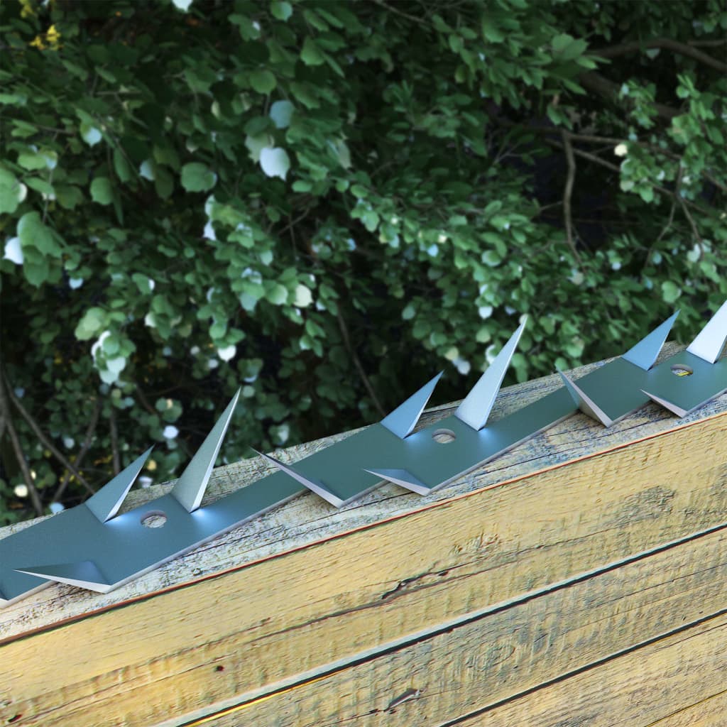 Vidaxl -Wandspikes 25 Stcs 1 m Stahl