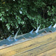 Vidaxl -Wandspikes 25 Stcs 1 m Stahl