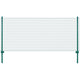 Vidaxl Drahtgitter FET mit Pfosten 25x0,75 m Stahlgrün