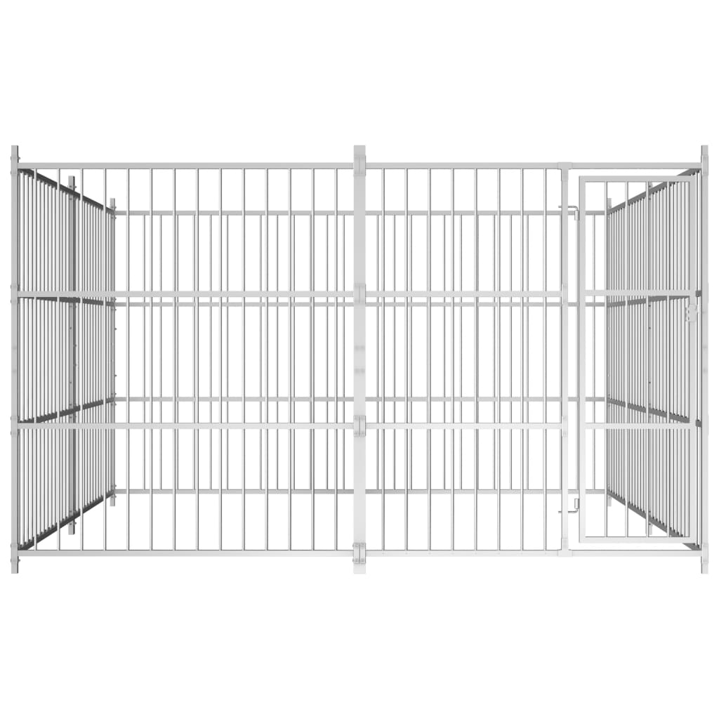 VIDAXL -Hundezwinger für außerhalb von 300x300x185 cm