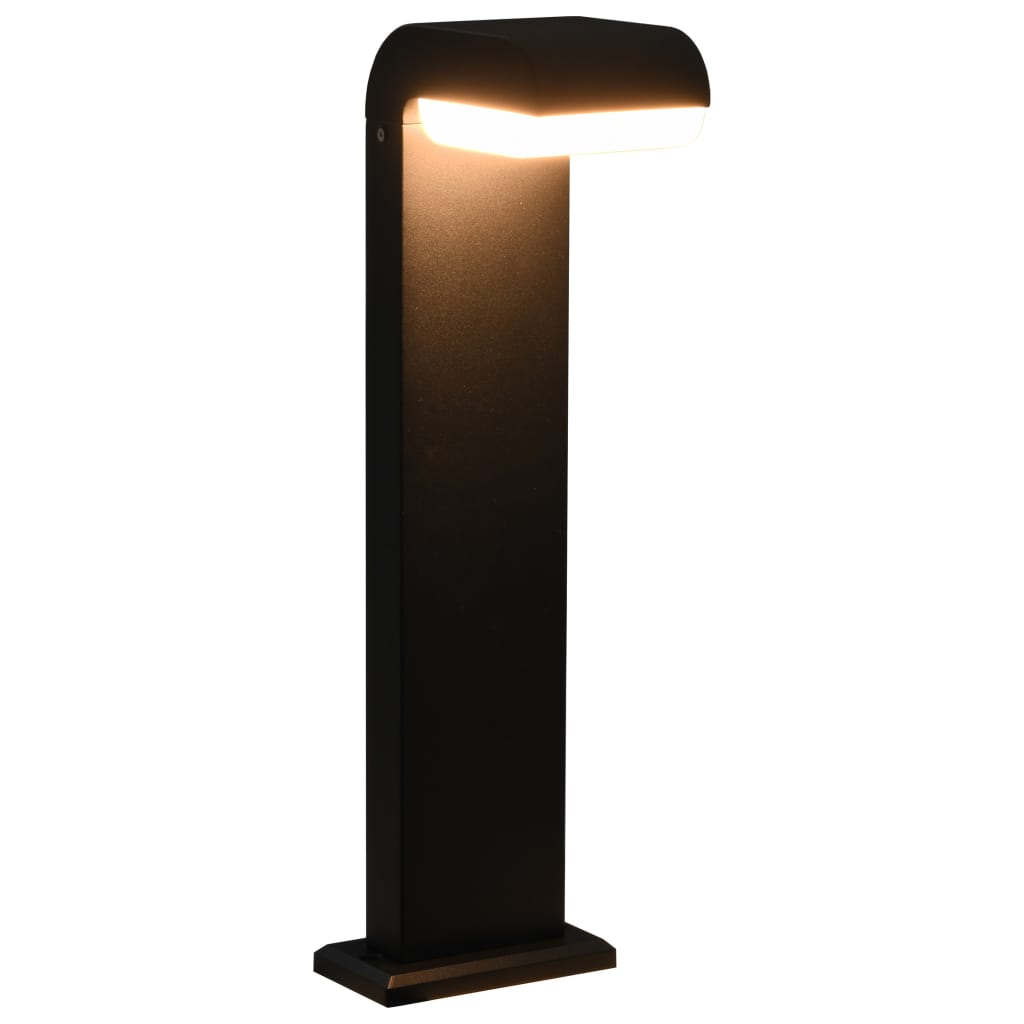 Vidaxl LED Outdoor Lampe 9 W oval schwarz
