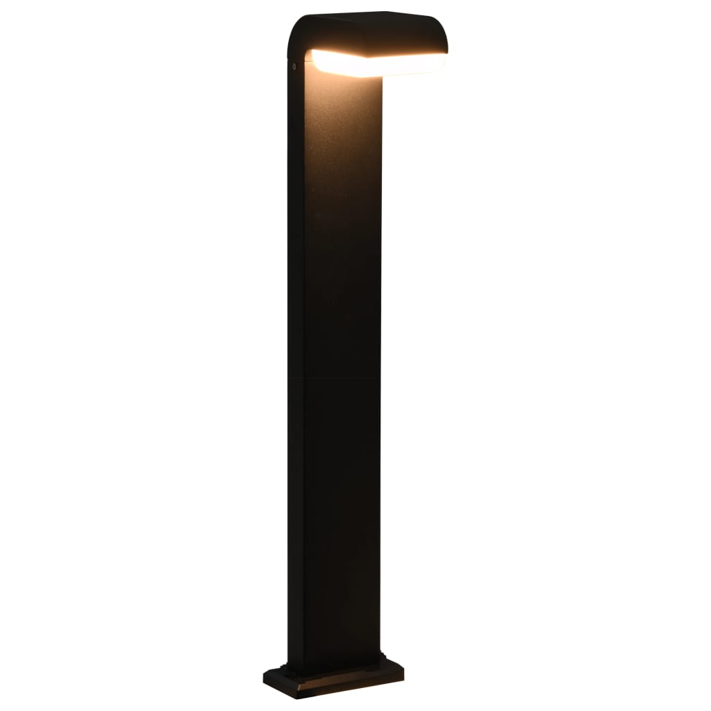 Vidaxl LED Outdoor Lampe 9 W oval schwarz